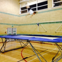 New Trampoline at Saffron Walden
