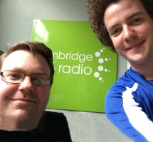 Ali on Cambridge 105 Radio